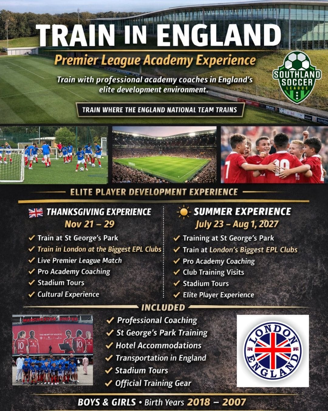 Camp Options for London