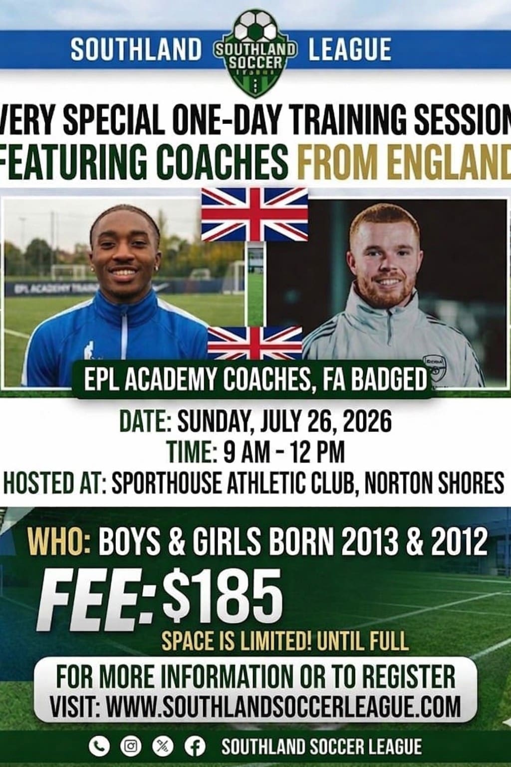 West Michigan Training Session